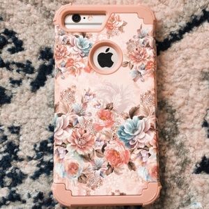 6s plus floral phone case